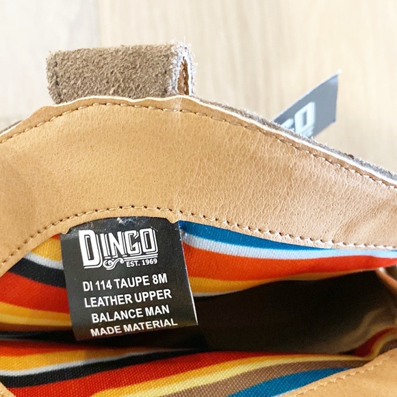 NWOB Dingo Kuster Taupe Suede Western Booties - Picture 14 of 15